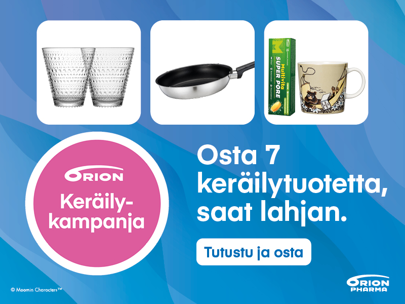 Osta 7 keräilytuotetta, saat lahjan.