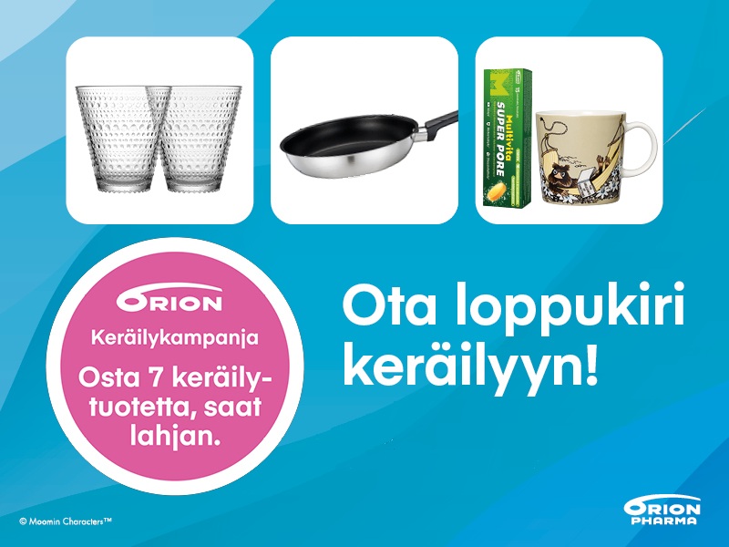 Osta 7 keräilytuotetta, saat lahjan.